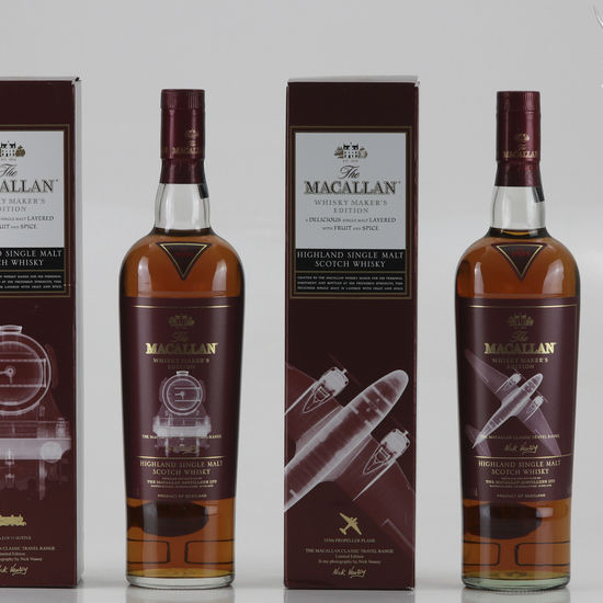 Macallan Whisky Makers Classic Travel Edition x 4 70cl Auction | Whisky Bull