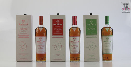 Macallan The Harmony Collection Rich Cacao,Macallan The Harmony Collection Smooth Arabica Travel Exclusive  & Macallan The Harmony Collection Intense Arabica 70cl x 3