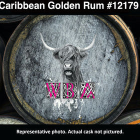 2019 Caribbean Golden Rum Refill Bourbon Barrel #12179 Distilled in the Caribbean