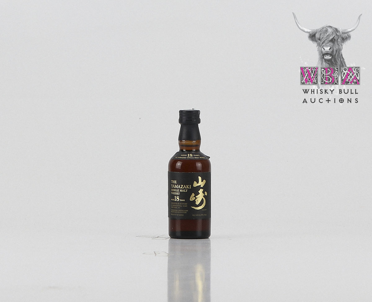 Yamazaki 18 Year Old Single Malt miniature 5cl Auction Whisky Bull