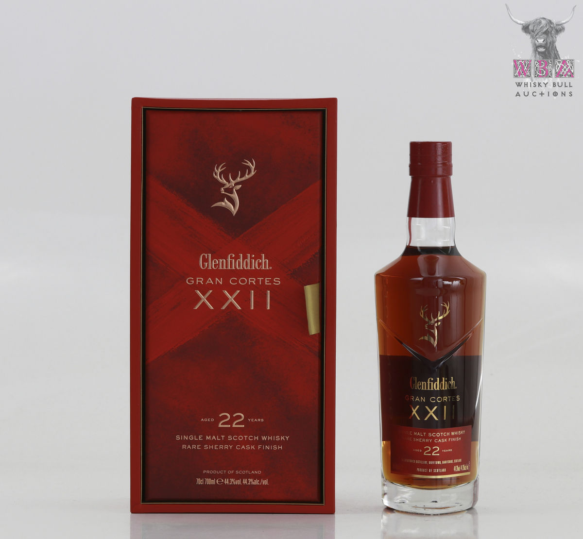 Glenfiddich 22 Year Old Gran Cortes XXII 70cl Auction | Whisky Bull