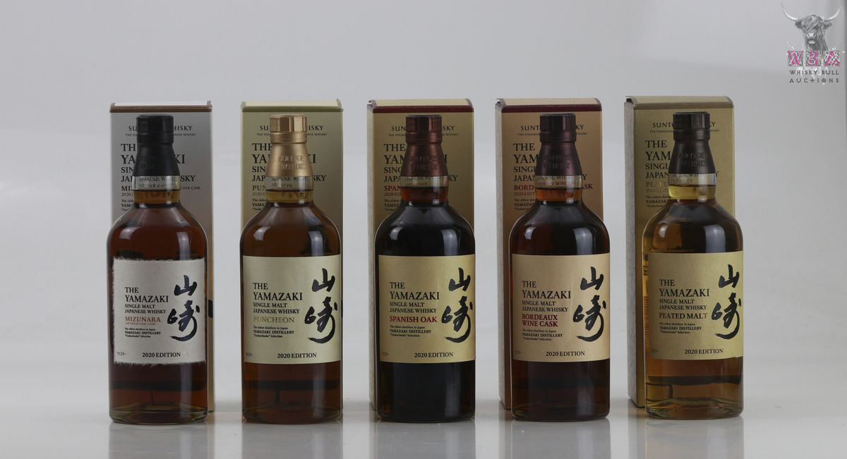 Yamazaki 2020 Tsukuriwake Selection 5 x 70cl Auction Whisky Bull