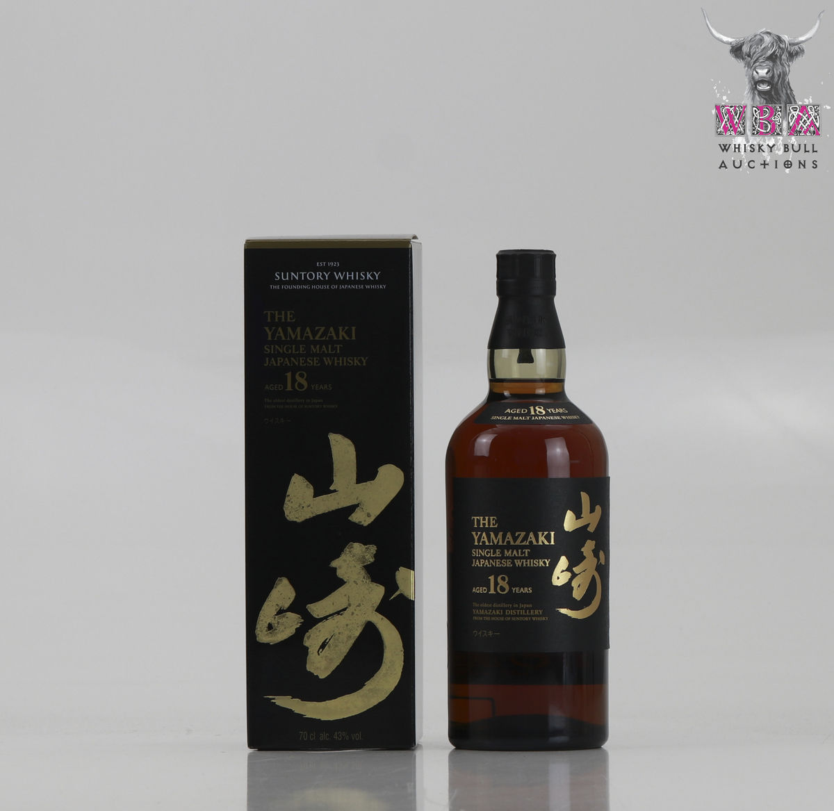 Yamazaki 18 Years Old 70cl Auction Whisky Bull