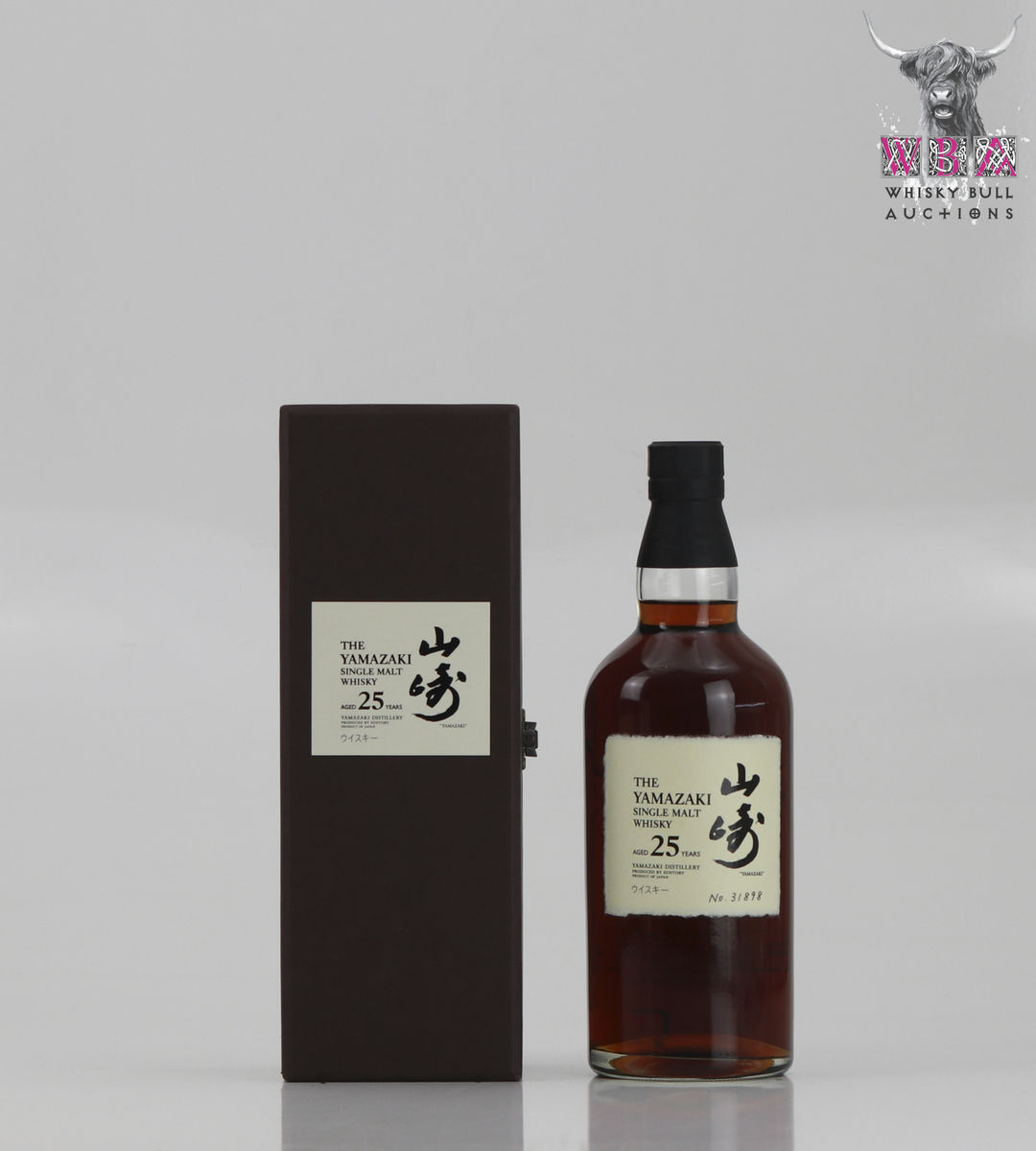 The Yamazaki Limited Edition Aged 25 Years 70cl Auction Whisky Bull