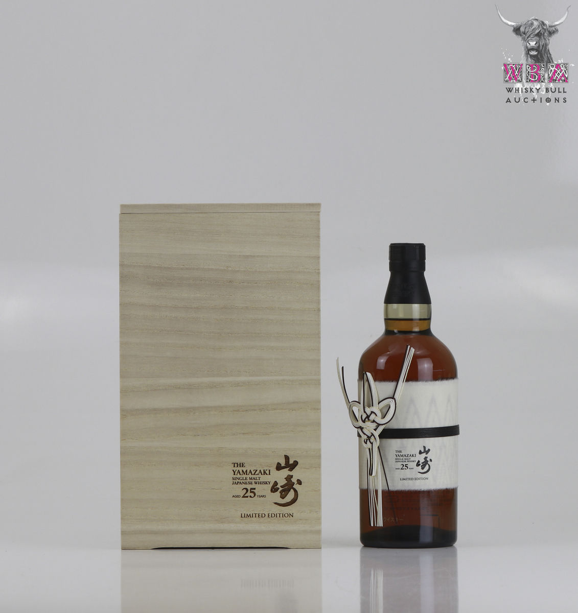 Yamazaki 25 Year Old Limited Edition 70cl Auction Whisky Bull